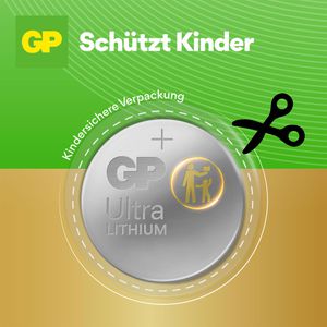 Produktbild für Knopfzelle GP Batteries Ultra CR2430