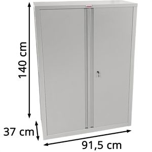 Produktbild für Aktenschrank Phoenix SCF1491GGK, Metall, faltbar