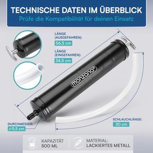 Produktbild für Ölabsaugpumpe Monzana 103206