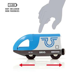 Produktbild für Spielzeugeisenbahn BRIO World Großes Reisezug Set
