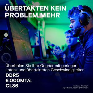 Produktbild für Arbeitsspeicher Crucial Pro Overclocking, CP16G60C36U5B