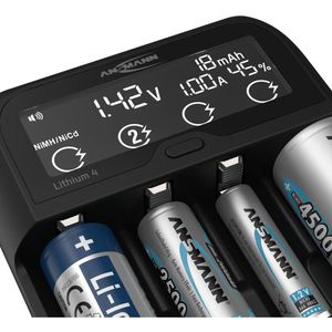 Produktbild für Akku-Ladegerät Ansmann Lithium 4 1001-0122