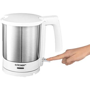 Produktbild für Wasserkocher Cloer 4701, weiß-silber