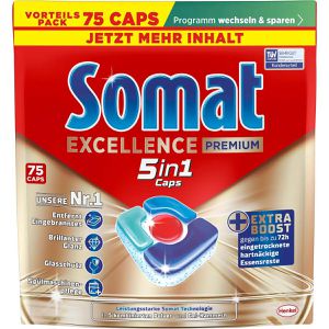 Spülmaschinentabs Somat Excellence Premium 5in1
