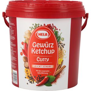 Produktbild für Ketchup Hela Gewürzketchup Curry leicht scharf