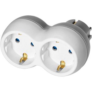 Steckdosenadapter Orno AE-13238, weiß