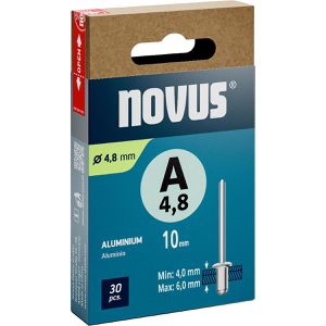Blindnieten Novus-Tools 045-0094, Aluminium, Set
