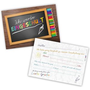 Einladungskarten itenga 33100466, für Einschulung