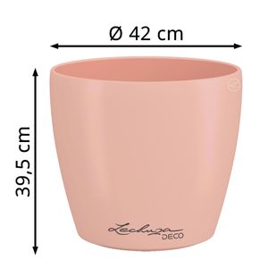 Produktbild für Übertopf Lechuza-DECO 43, magnolie, Ø 42 x 40 cm