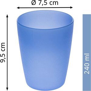 Produktbild für Trinkbecher Kigima Rainbow bunt, PP