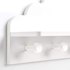 Produktbild für Wandgarderobe Zeller Wolke, 13504, Holz, für Kinder
