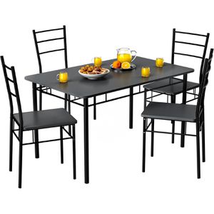 Esstisch CASARIA Leo, 109683, anthrazit