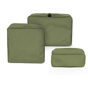 Produktbild für Koffer-Organizer Eastpak Packing Cubes, khaki, Set 3-teilig