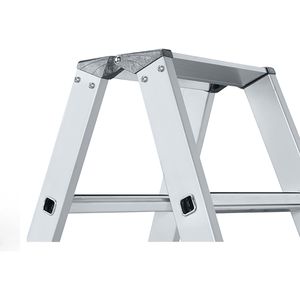 Produktbild für Stehleiter Zarges R13step B, 41549, beidseitig begehbar
