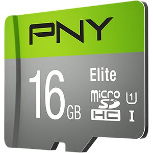 Produktbild für Micro-SD-Karte PNY Elite, 16GB