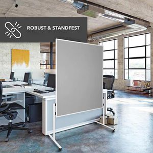 Produktbild für Moderationstafel Master-of-Boards fd-27430, mit Rollen