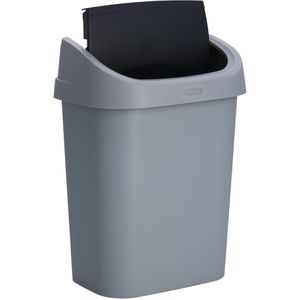 Produktbild für Mülleimer Curver Allibert Mistral Swing, hellgrau