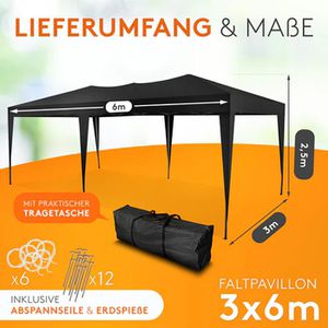 Produktbild für Pavillon Kronenburg 275, schwarz