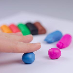 Produktbild für Knete Kores Plastilina Intensive, 10 Stangen