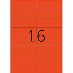 Produktbild für Universaletiketten Herma 4257 Special, rot