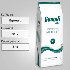 Produktbild für Kaffee Buondi caffe Lote Professional Premium
