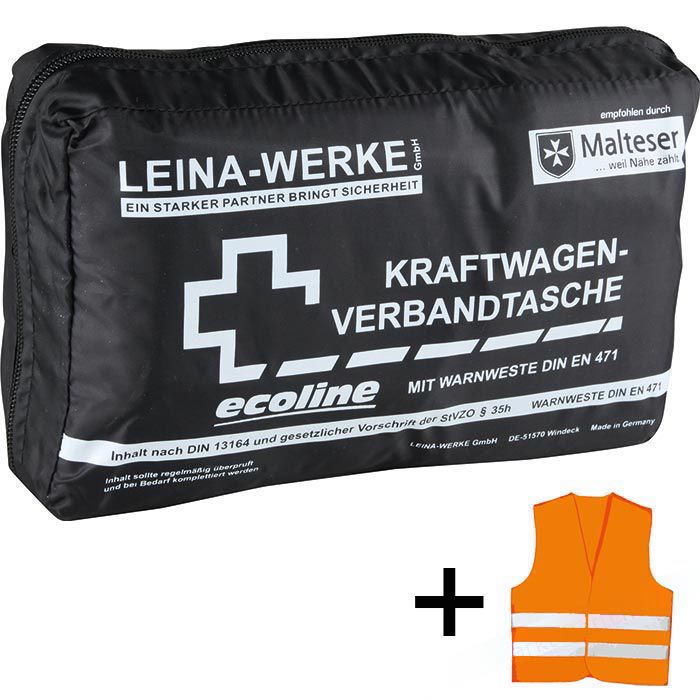 Leina Compact Kfz Erste-Hilfe-Tasche 13164 Warnweste – Böttcher AG