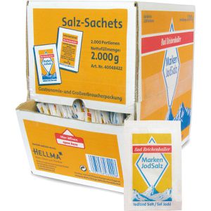 Salz Bad-Reichenhaller Alpen Jodsalz-Sachets, 2 kg