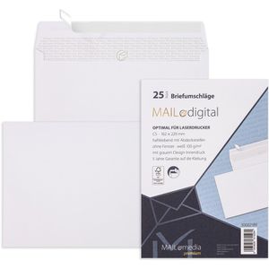 Briefumschläge Mailmedia Maildigital, weiß, C5