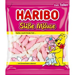Schaumzucker Haribo Süße Mäuse