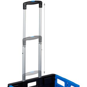 Produktbild für Einkaufstrolley Relaxdays klappbar, mit Deckel