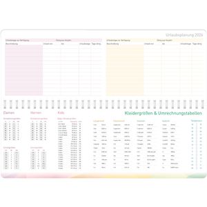 Produktbild für Tischkalender Häfft 9955-0, Rainbow, Jahr 2026