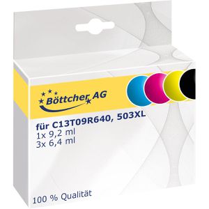 Produktbild für Tinte Böttcher-AG für Epson 503XL C13T09R640