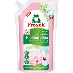 Weichspüler Frosch Hibiskusblüte Bio-Qualität, vegan