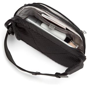 Produktbild für Bauchtasche Pacsafe Vibe 100, aus recyceltem PET, schwarz