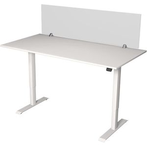 Produktbild für Tischtrennwand Kerkmann start up 3752, weiß