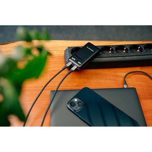 Produktbild für USB-Ladegerät Verbatim Fold n Go 32354, GaN, 65 Watt
