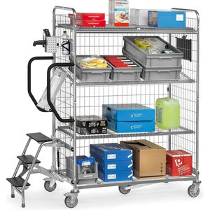 Produktbild für Kommissionierwagen Fetra 28201, verzinkt