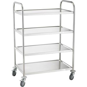 Produktbild für Servierwagen Luxor ESW-400, silber, aus Edelstahl