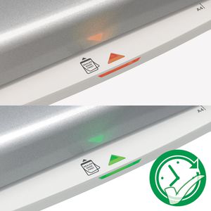 Produktbild für Laminiergerät Leitz 74400089 iLAM Home Office mit 2 Rollen, A3