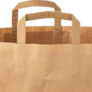 Produktbild für Papiertüten Topcraft braun