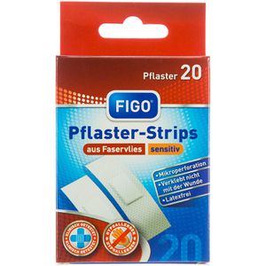 Pflaster Figo Sensitiv, 20 Strips