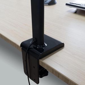 Produktbild für Schreibtischlampe FeinTech LTL00321, schwarz, LED, dimmbar
