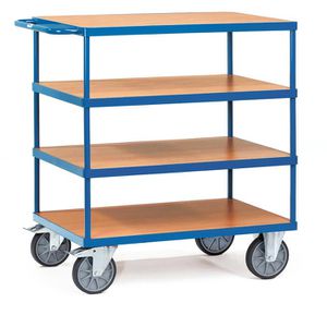 Produktbild für Tischwagen Fetra 2443, aus Metall &amp; Holz