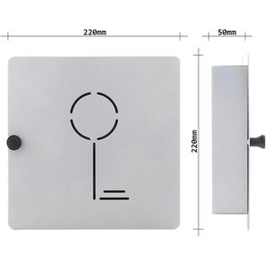 Produktbild für Schlüsselkasten Rottner Key Collect 10, T06142