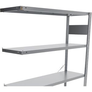 Produktbild für Anbauregal META-Regalbau 9900013283, 5 Metallböden