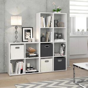 Produktbild für Bücherregal Vicco Scutum, weiß