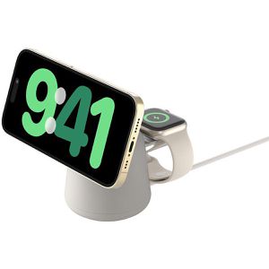 Produktbild für Ladestation Belkin BoostCharge Pro 2in1 mit Qi2, sand