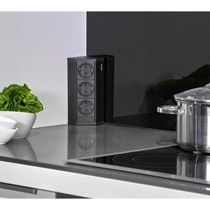 Produktbild für Tischsteckdose EVOline V-Dock, ohne Zuleitung