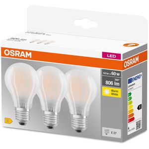 Produktbild für LED-Lampe OSRAM Base Classic A Filament, E27