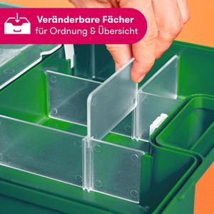 Produktbild für Erste-Hilfe-Koffer WERKSTEIN grün